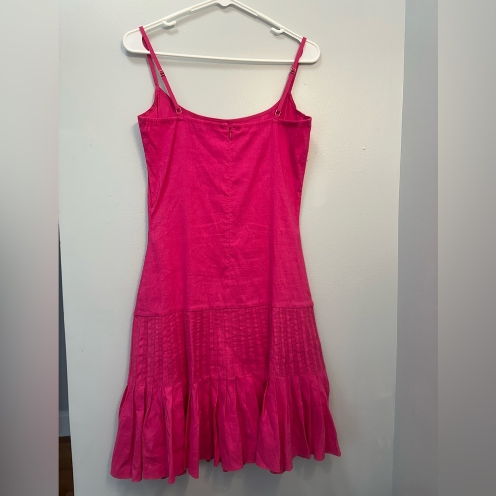 Elie Tahari Fuchsia Sleeveless Dress - Picture 2 of 5